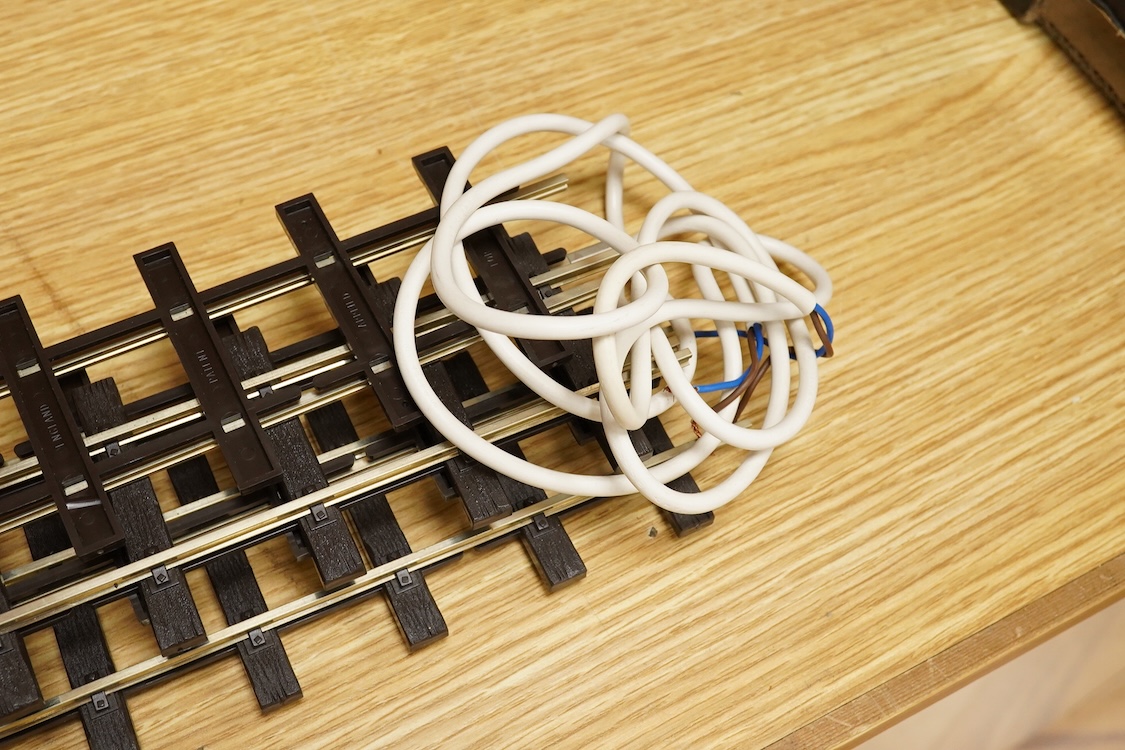 Four boxed Bassett-Lowke by Corgi 0 gauge railway freight wagons; a BR 20-ton brake van, together with two Southern Railways open wagons and a ventilated box van, together with a boxed Tenmille Products kit for a Talylly